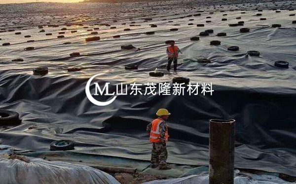 《福建武平垃圾填埋场》土工布、土工膜施工