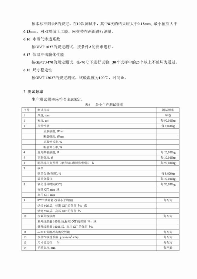 CJ/T_234-2006 垃圾填埋场用高密度聚乙烯土工膜  第12张